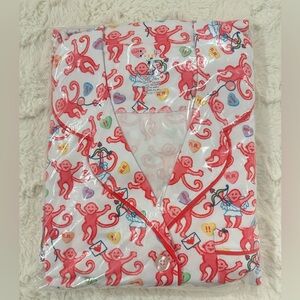 Roller Rabbit Be My Valentines Pajama Set